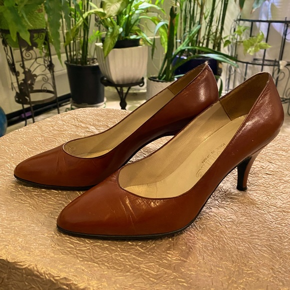 SEVILLE BROWN HIGH HEELS - Picture 2 of 5